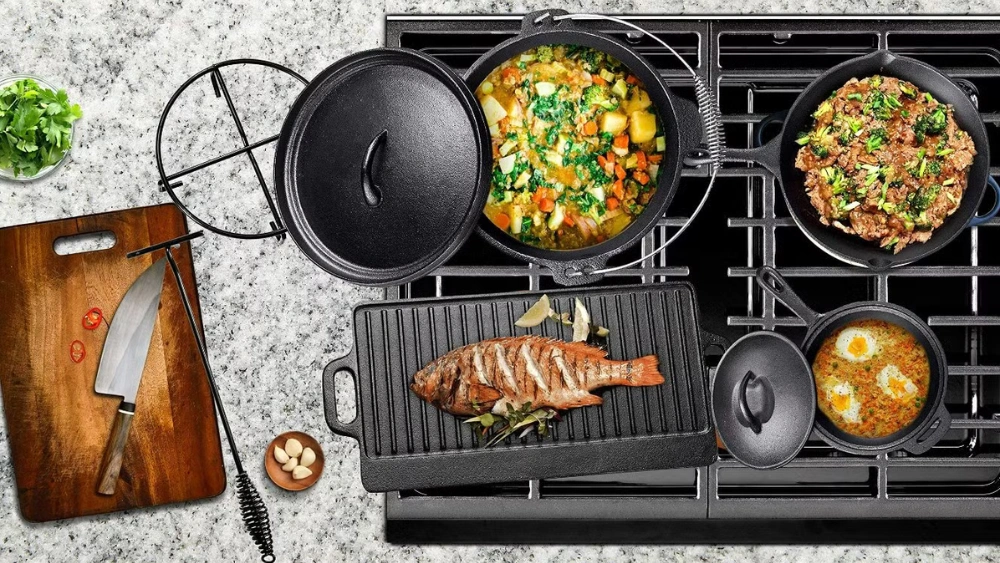 Best Cast Iron for Camping: Top Durable Skillets and Dutch Ovens
